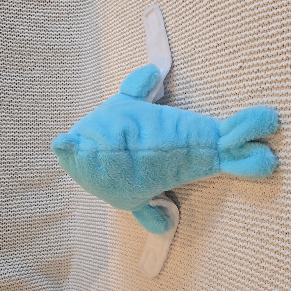 Blue Dolphin Plush Hat, Super Soft Warm With Ear Flaps, Party Halloween Custom - Picture 4 of 6